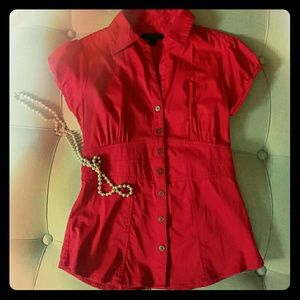 Banana Republic short sleeve button up